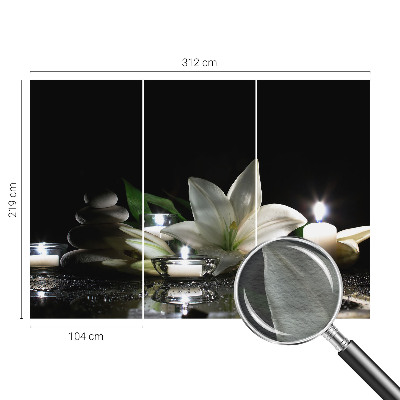 Tapet Valuri de lemn