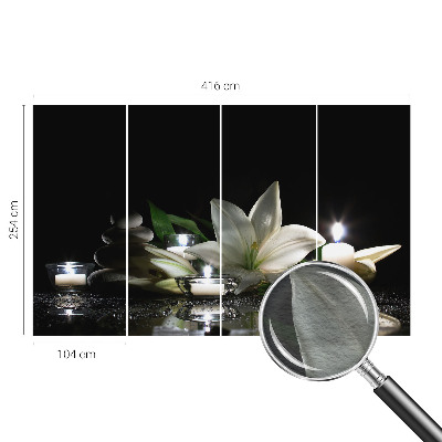 Tapet Valuri de lemn