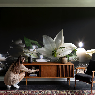 Tapet Valuri de lemn