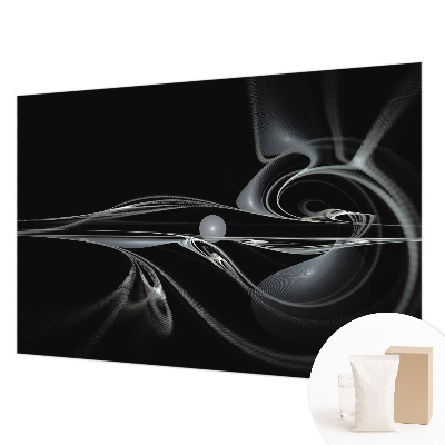 Fototapet modern pentru living cu un motiv colorat