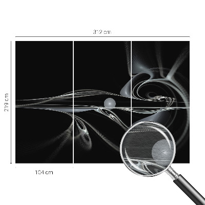 Fototapet modern pentru living Rezumat colorat