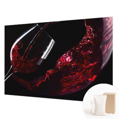 Fototapet vlies pentru dormitor cu un păun maiestuos în design elegant