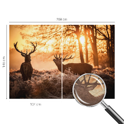 Fototapet la comandă pentru dormitor Valuri bleumarin