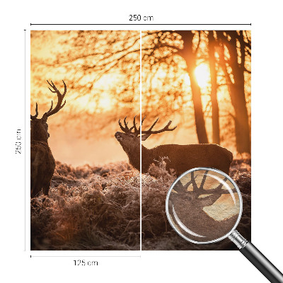 Fototapet la comandă pentru dormitor Valuri bleumarin