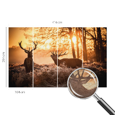 Fototapet la comandă pentru dormitor Valuri bleumarin