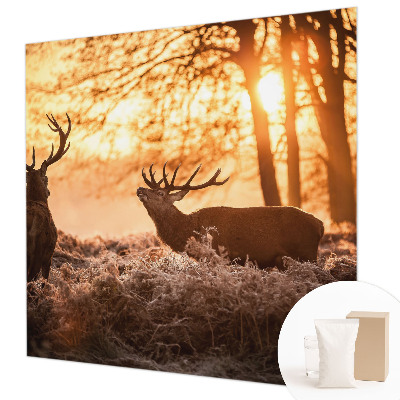 Fototapet la comandă pentru dormitor Valuri bleumarin