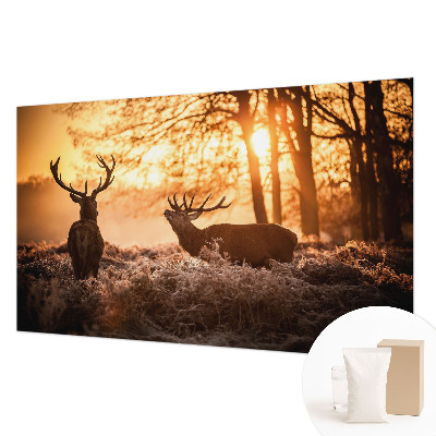 Fototapet la comandă pentru dormitor Valuri bleumarin