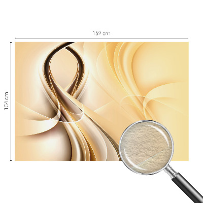 Fototapet la comandă pentru living Valuri abstracte