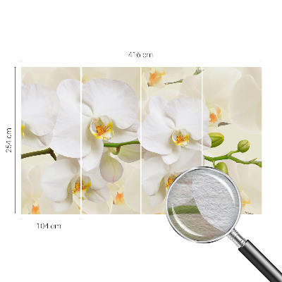 Fototapet vlies imprimat Textură cu frunze