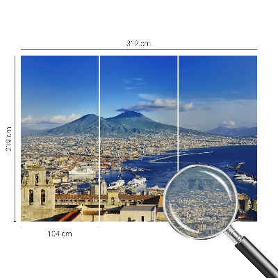 Fototapet vlies pentru dormitor Oază exotică