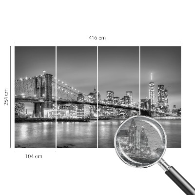 Fototapet vlies pentru copii Linii structurale