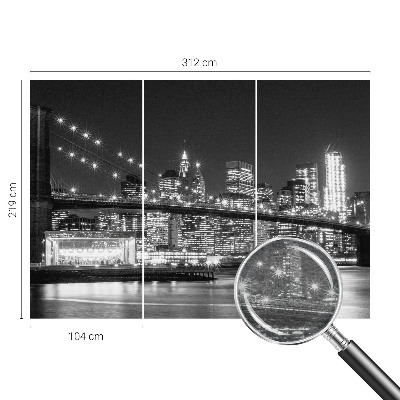 Tapet foto decorativ Lemn albastru