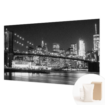 Tapet foto decorativ Lemn albastru