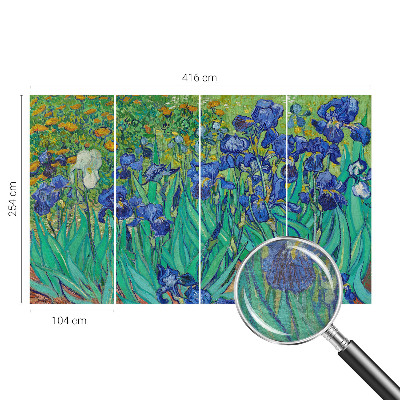 Fototapet la comandă pentru living Trandafiri romantici