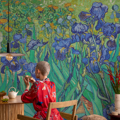 Fototapet la comandă pentru living Trandafiri romantici