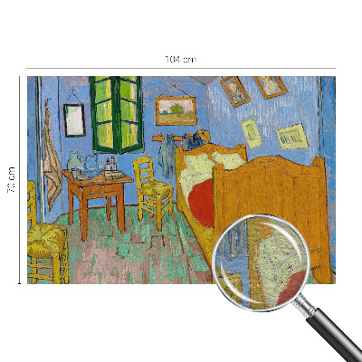 Fototapet la comandă pentru dormitor Cercuri geometrice