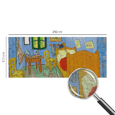 Fototapet la comandă pentru dormitor Cercuri geometrice