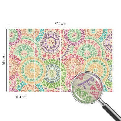 Fototapet vlies pentru living Frunze decorative