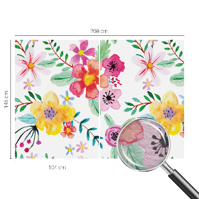 Fototapet vlies pentru copii Flori uscate