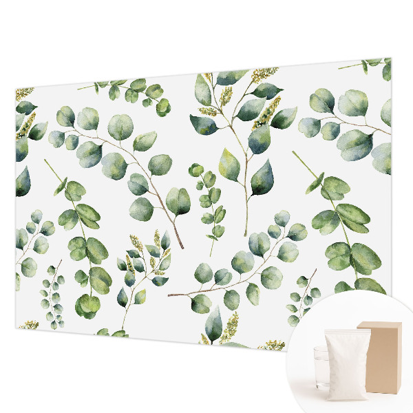 Fototapet la comandă pentru living Valuri colorate