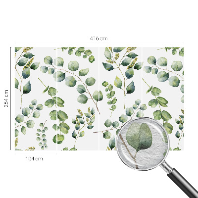 Fototapet la comandă pentru living Valuri colorate