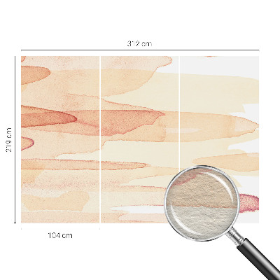 Fototapet la comandă pentru dormitor Floră subtilă