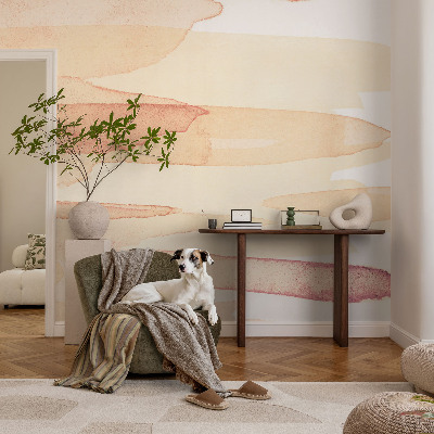 Fototapet la comandă pentru dormitor Floră subtilă