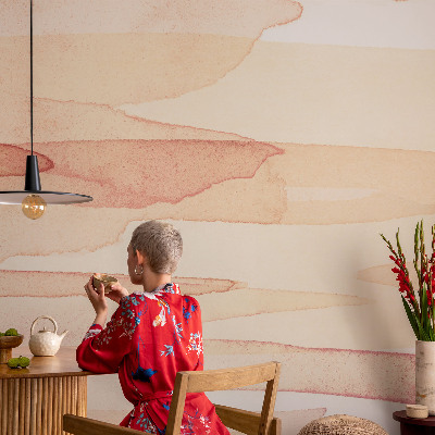 Fototapet la comandă pentru dormitor Floră subtilă