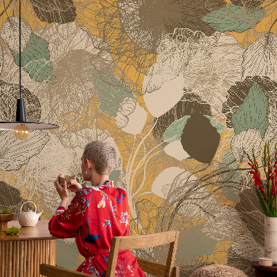 Fototapet vlies pentru dormitor Paradis tropical