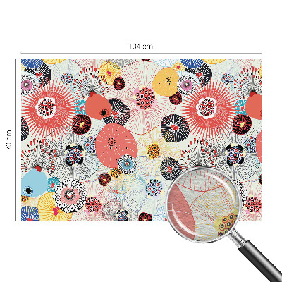 Fototapet modern pentru living Eleganță botanică