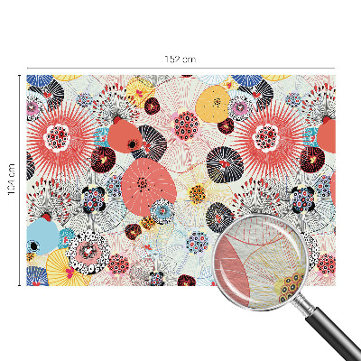 Fototapet modern pentru living Eleganță botanică