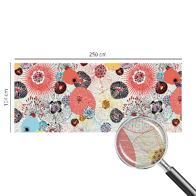 Fototapet modern pentru living Eleganță botanică