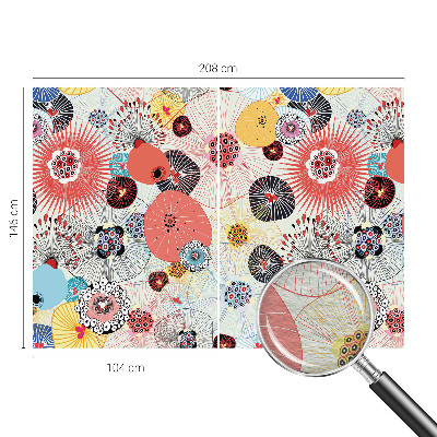 Fototapet modern pentru living Eleganță botanică