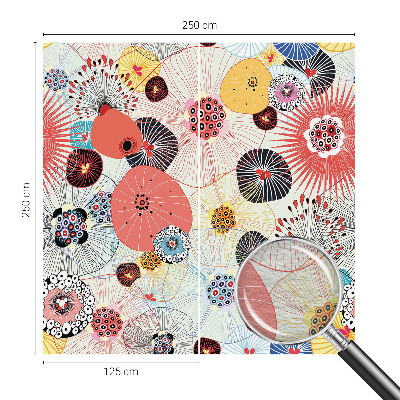 Fototapet modern pentru living Eleganță botanică