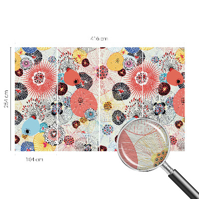 Fototapet modern pentru living Eleganță botanică