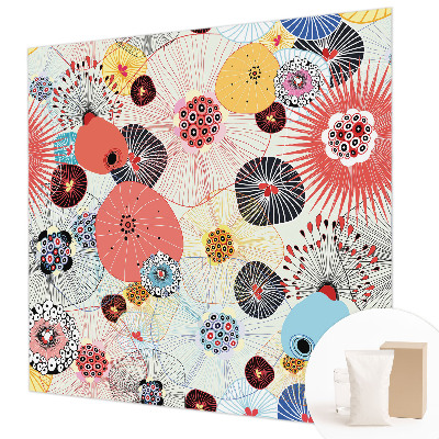 Fototapet modern pentru living Eleganță botanică