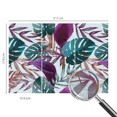 Fototapet pentru dormitor Macarale în zbor