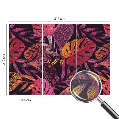 Fototapet la comandă pentru living Eleganță verde