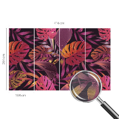 Fototapet la comandă pentru living Eleganță verde