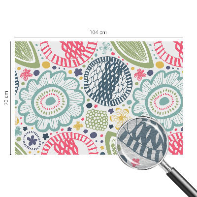 Fototapet vlies pentru dormitor Eleganță florală