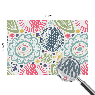 Fototapet vlies pentru dormitor Eleganță florală