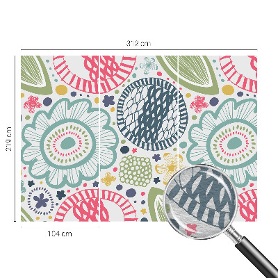 Fototapet vlies pentru dormitor Eleganță florală