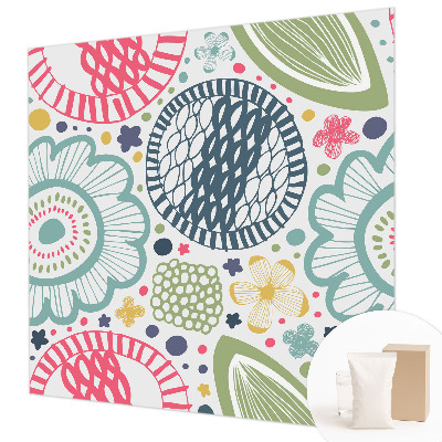 Fototapet vlies pentru dormitor Eleganță florală