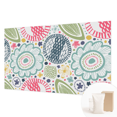 Fototapet vlies pentru dormitor Eleganță florală