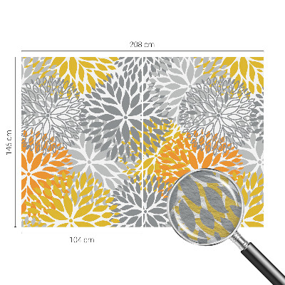 Fototapet pe perete Hexagone albastre