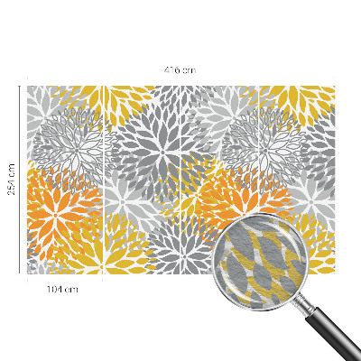 Fototapet pe perete Hexagone albastre