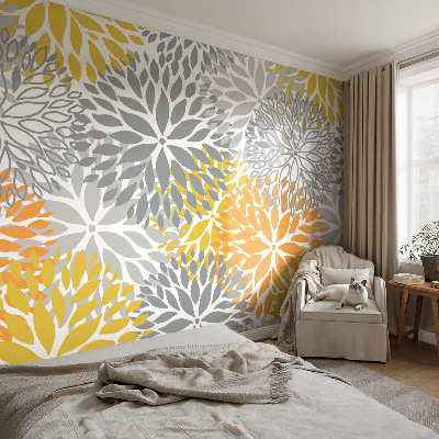 Fototapet pe perete Hexagone albastre