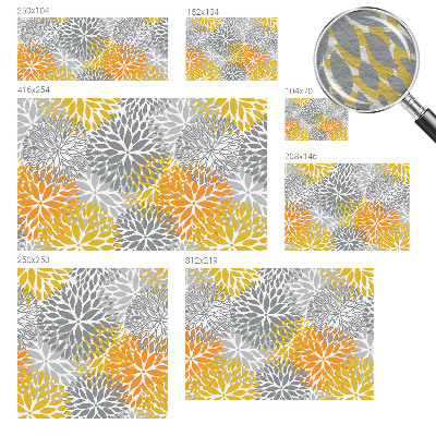 Fototapet pe perete Hexagone albastre