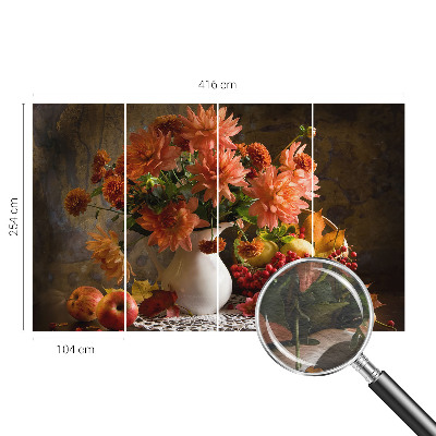 Fototapet decorativ pe perete Pene pastelate