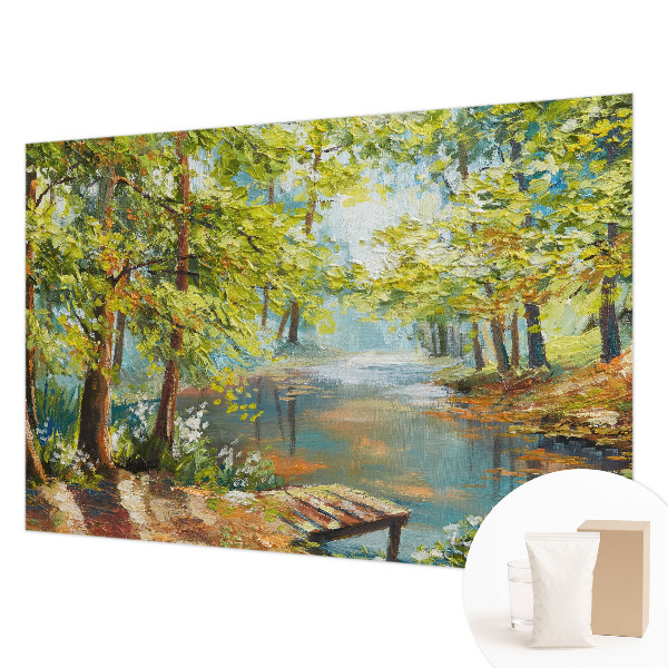 Fototapet modern Geometrie neon